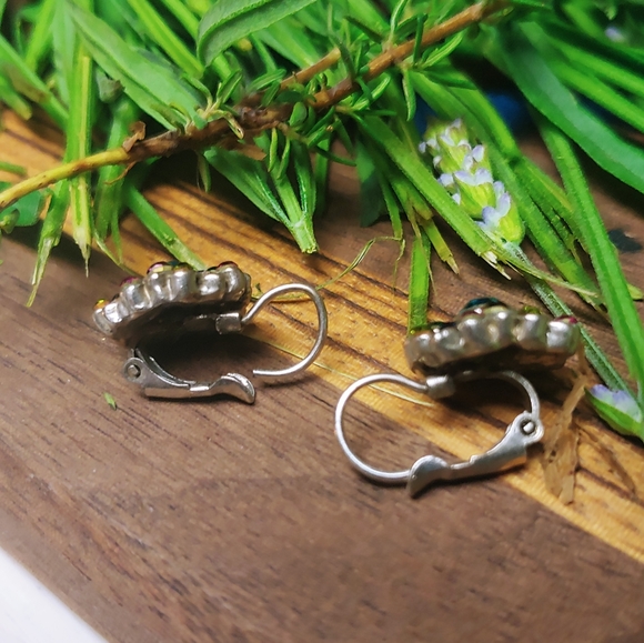 Coloured earrings - Picture 3 of 4